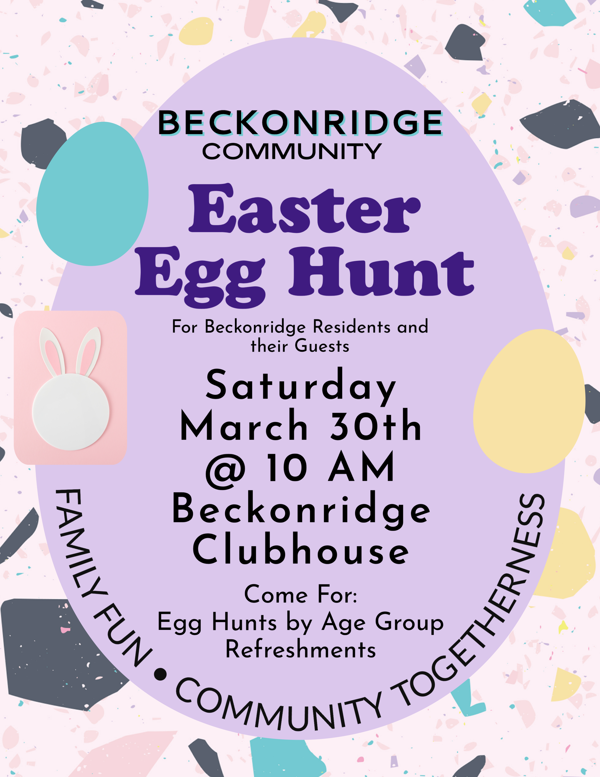Easter Egg Hunt @ Beckonridge Community Center